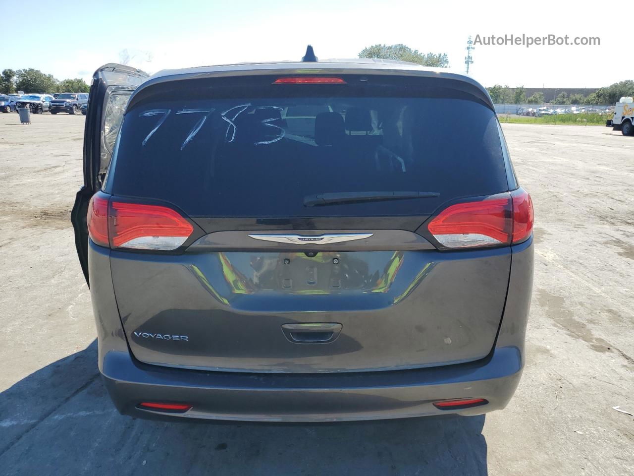 2020 Chrysler Voyager L Gray vin: 2C4RC1AG7LR178160