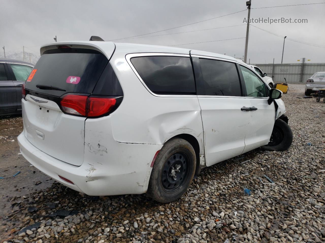 2020 Chrysler Voyager L White vin: 2C4RC1AG9LR279040