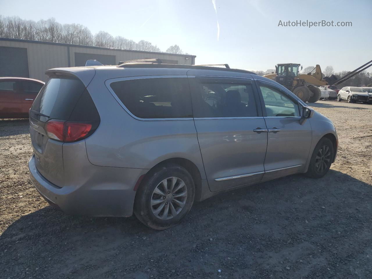 2017 Chrysler Pacifica Touring L Серебряный vin: 2C4RC1BG0HR667795