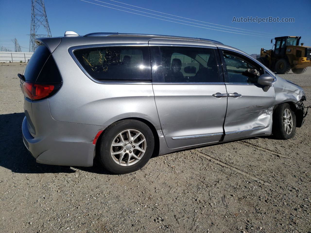 2020 Chrysler Pacifica Touring L Gray vin: 2C4RC1BG0LR123953