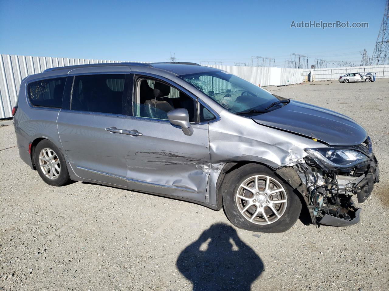 2020 Chrysler Pacifica Touring L Серый vin: 2C4RC1BG0LR123953