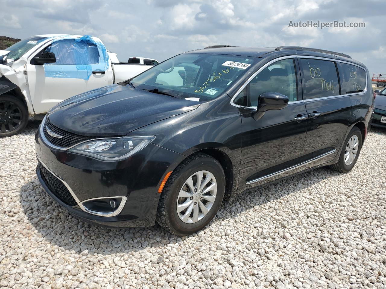 2017 Chrysler Pacifica Touring L Black vin: 2C4RC1BG1HR739507