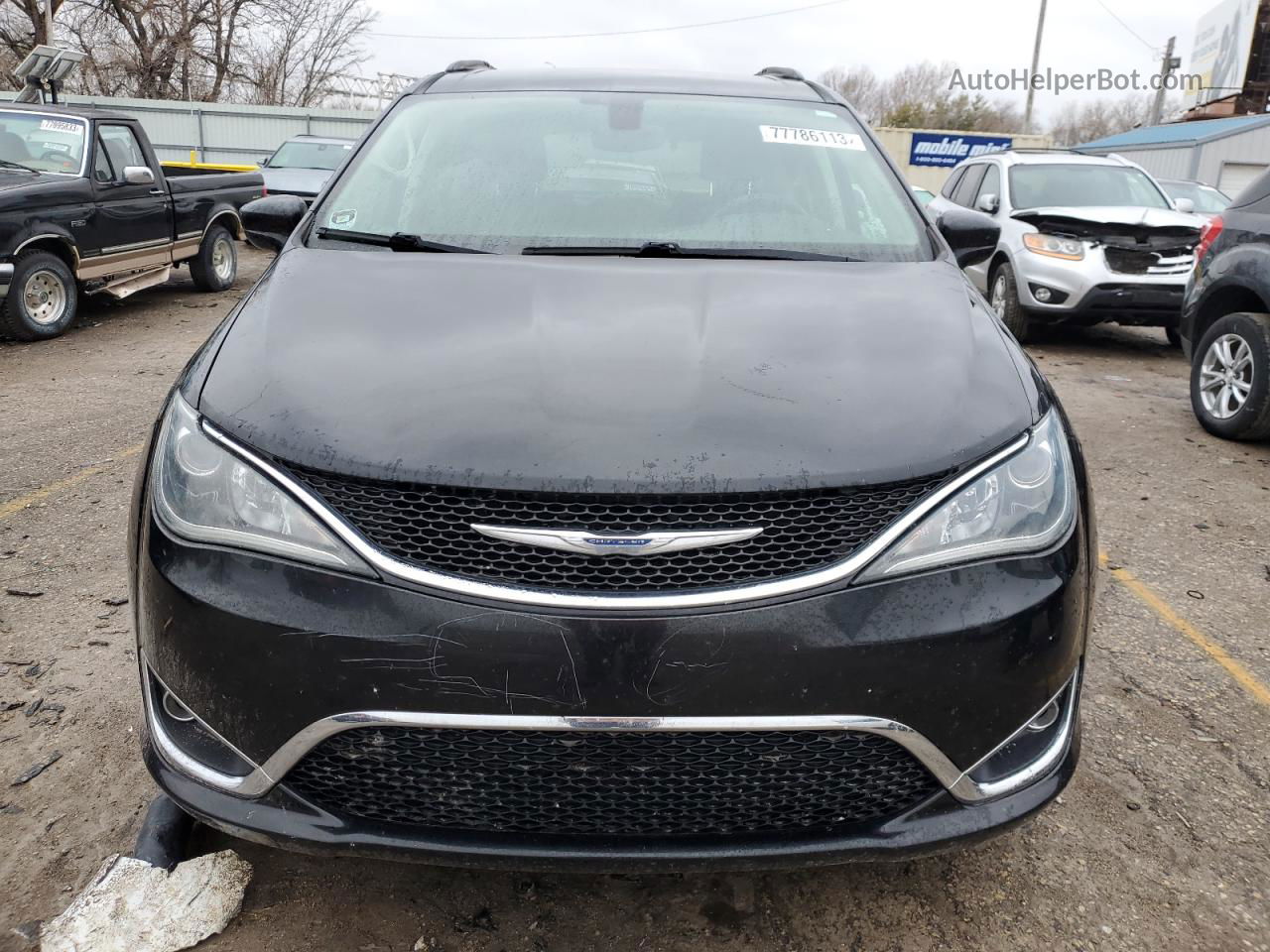 2017 Chrysler Pacifica Touring L Черный vin: 2C4RC1BG2HR620848