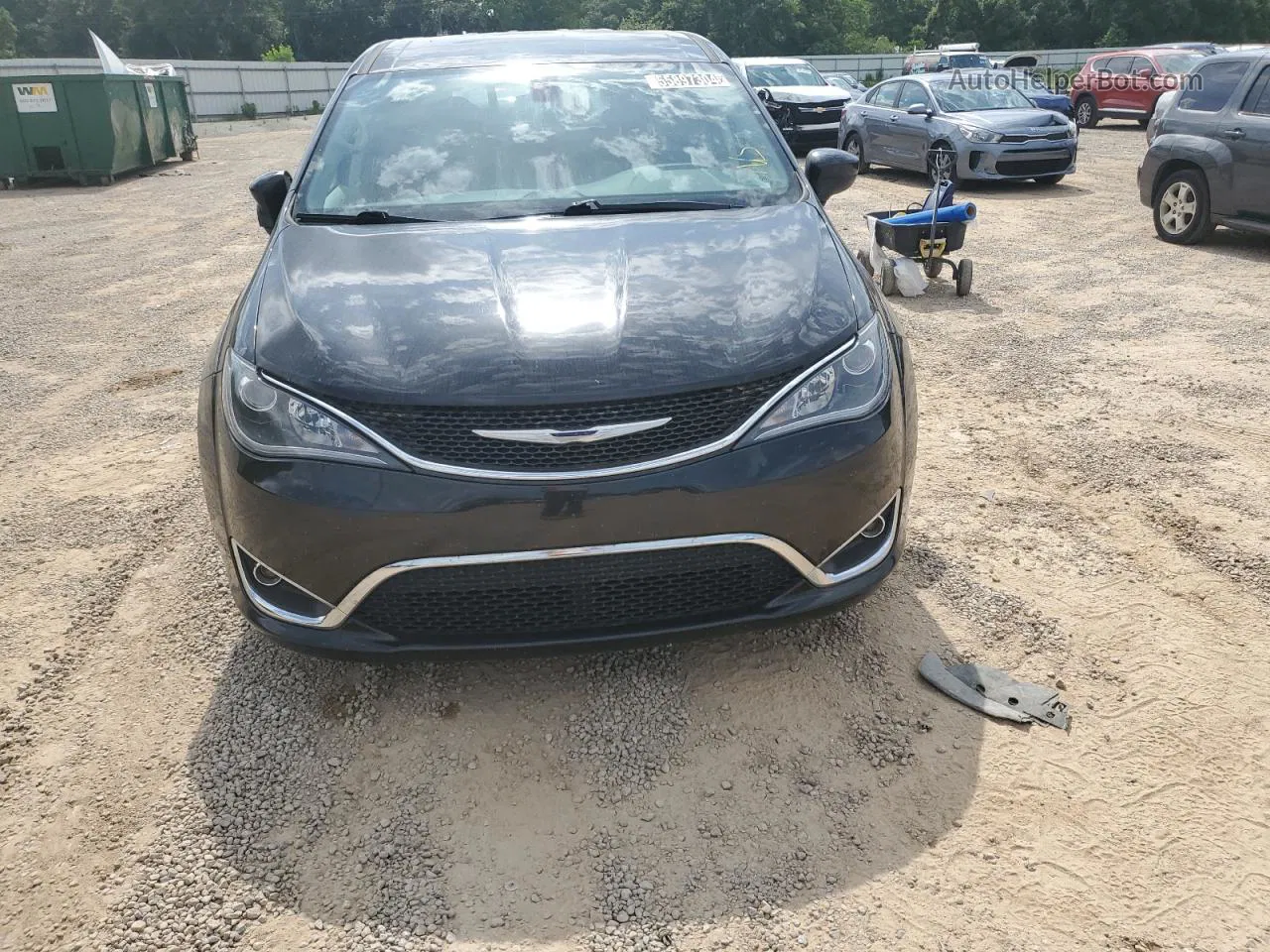 2017 Chrysler Pacifica Touring L Черный vin: 2C4RC1BG2HR753237