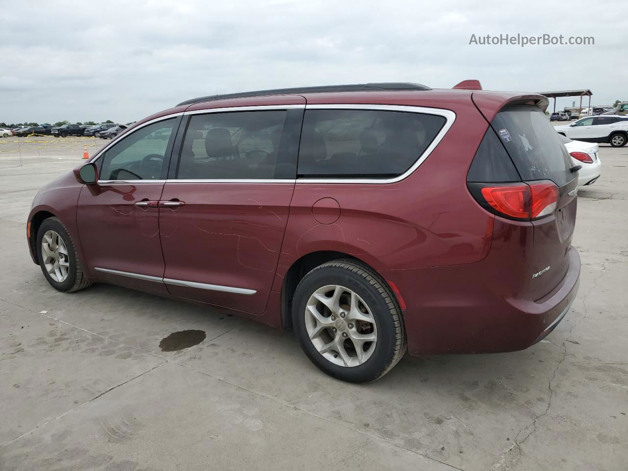 2017 Chrysler Pacifica Touring L Бордовый vin: 2C4RC1BG3HR705682