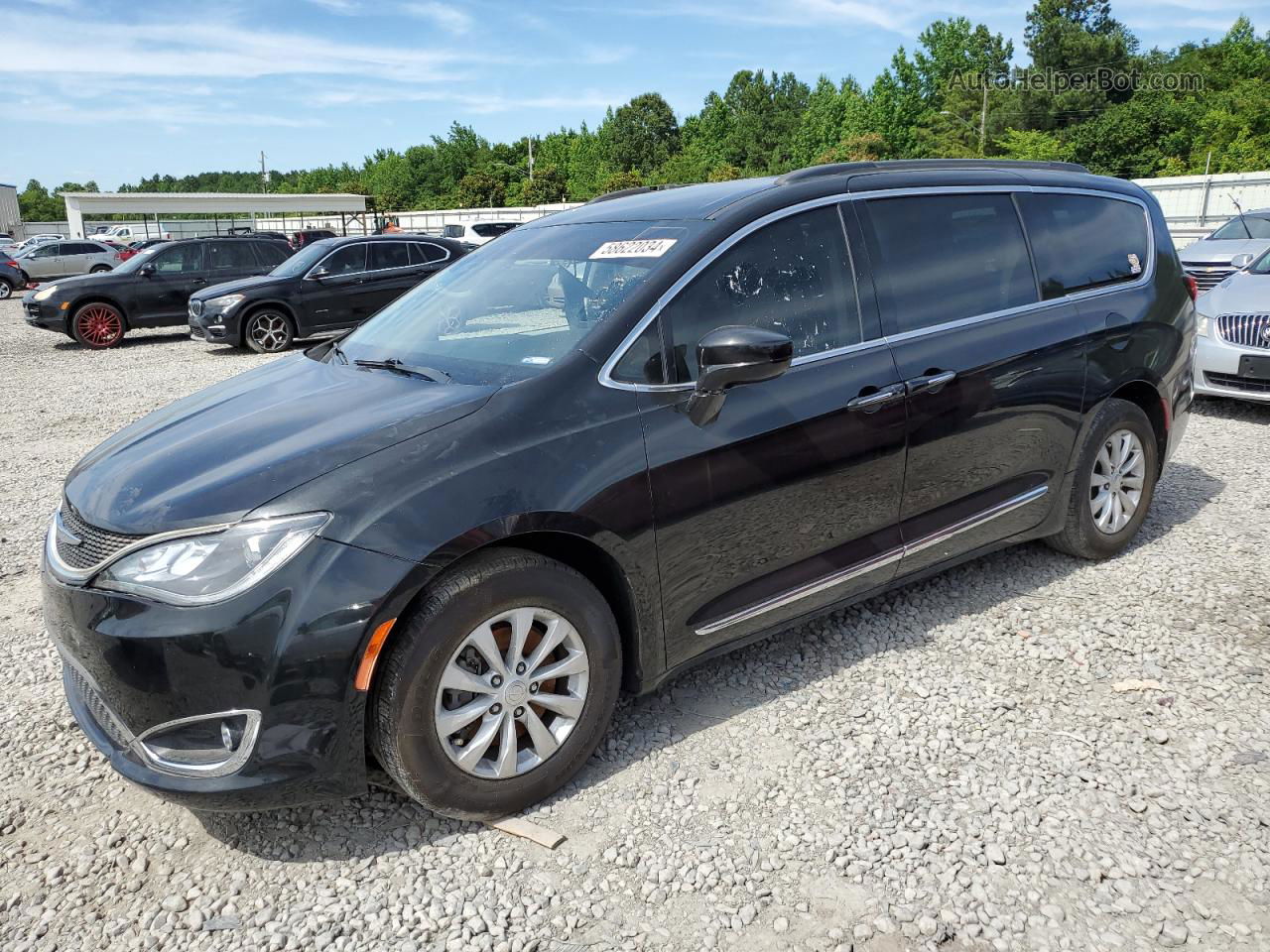 2017 Chrysler Pacifica Touring L Black vin: 2C4RC1BG3HR719971