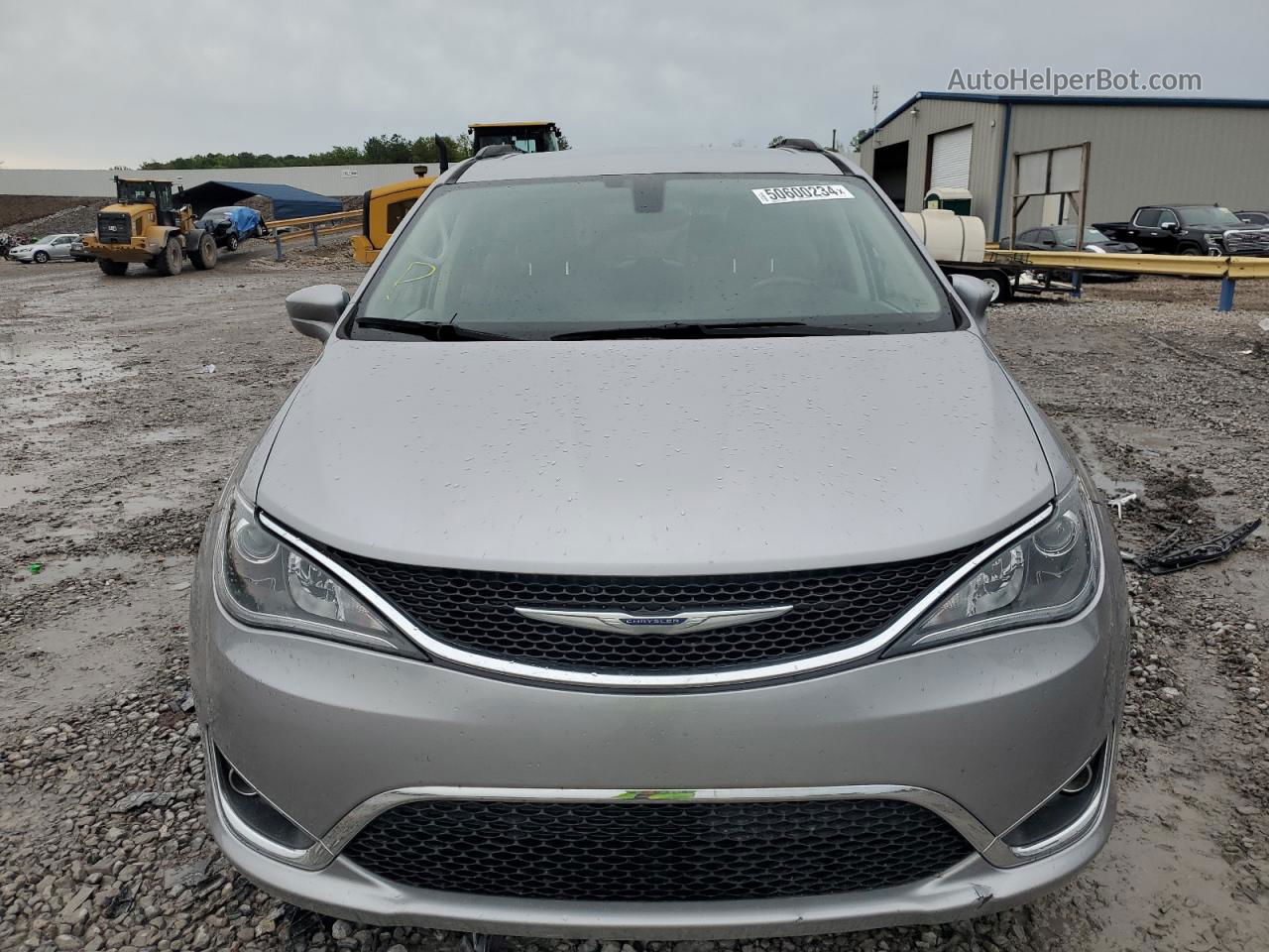 2017 Chrysler Pacifica Touring L Серебряный vin: 2C4RC1BG3HR771780