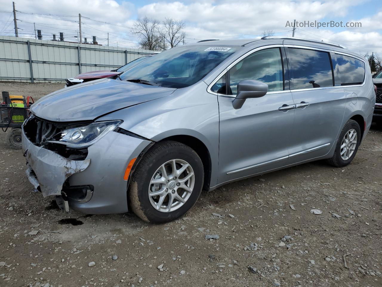 2020 Chrysler Pacifica Touring L Серебряный vin: 2C4RC1BG3LR210794