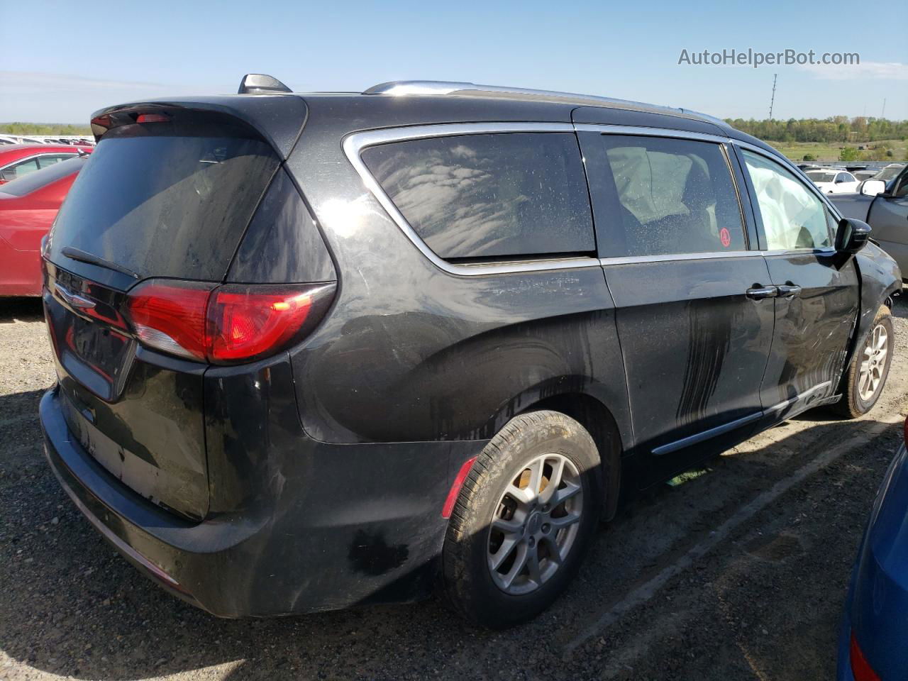 2020 Chrysler Pacifica Touring L Черный vin: 2C4RC1BG3LR285110