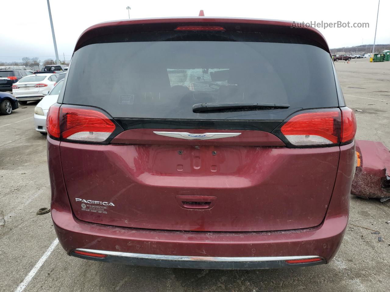 2017 Chrysler Pacifica Touring L Burgundy vin: 2C4RC1BG4HR752221