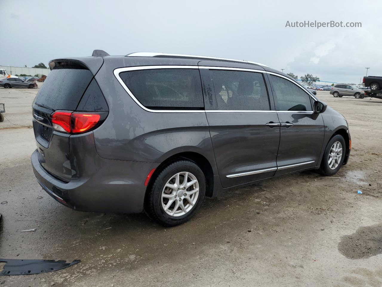 2020 Chrysler Pacifica Touring L Серый vin: 2C4RC1BG4LR114415