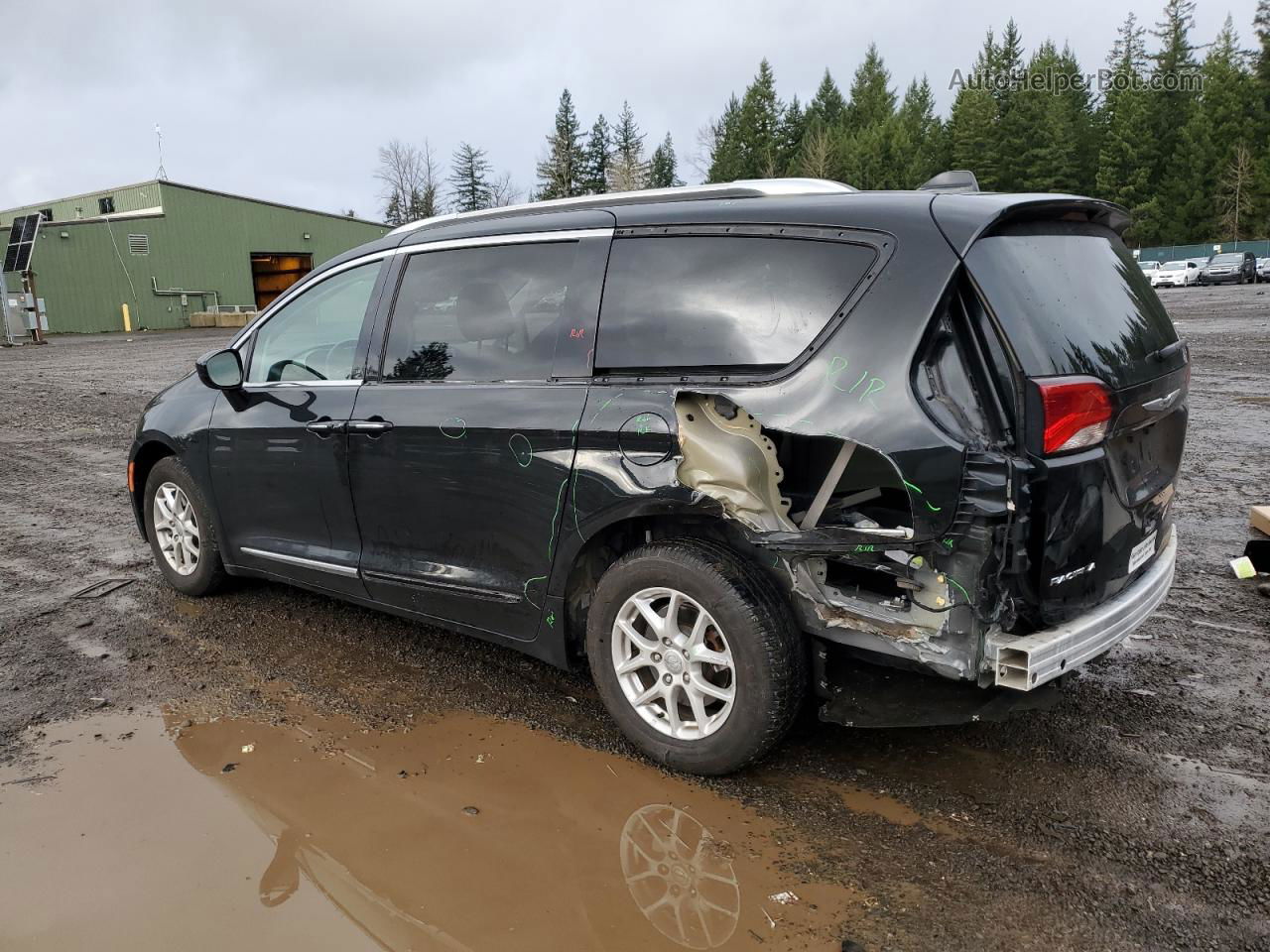 2020 Chrysler Pacifica Touring L Black vin: 2C4RC1BG4LR205099