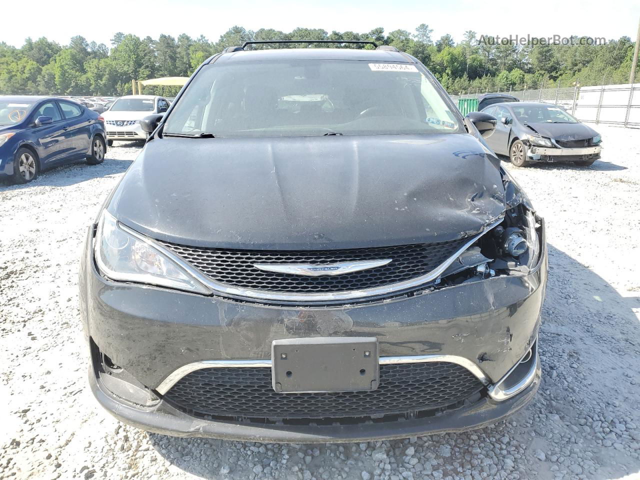 2017 Chrysler Pacifica Touring L Charcoal vin: 2C4RC1BG6HR745349