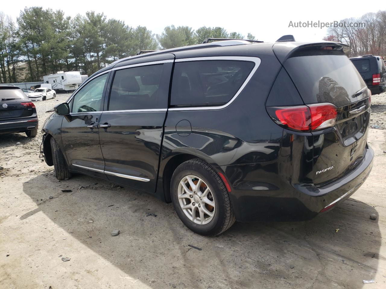 2020 Chrysler Pacifica Touring L Черный vin: 2C4RC1BG6LR276269