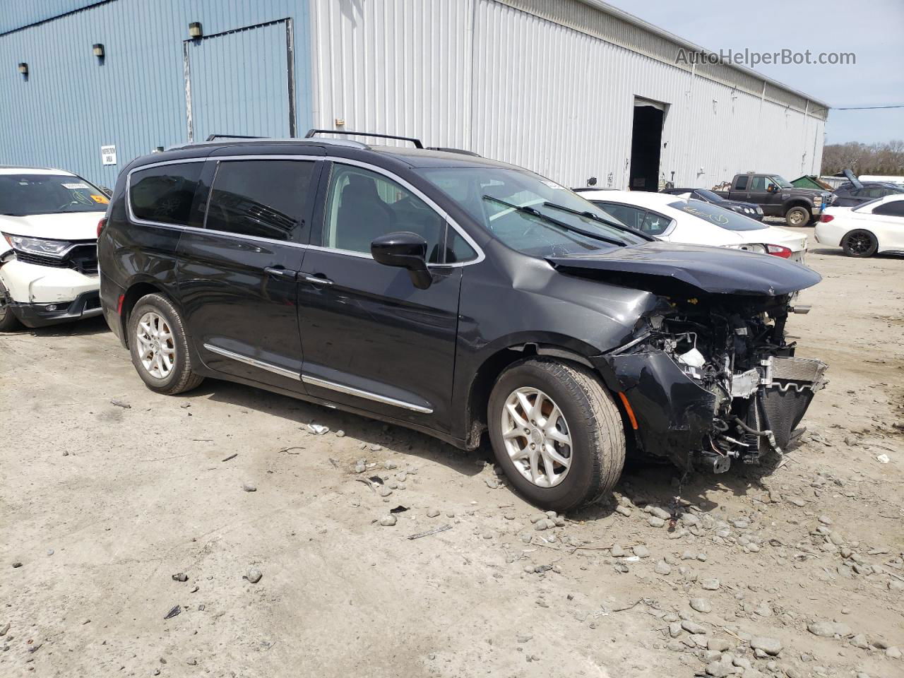 2020 Chrysler Pacifica Touring L Черный vin: 2C4RC1BG6LR276269