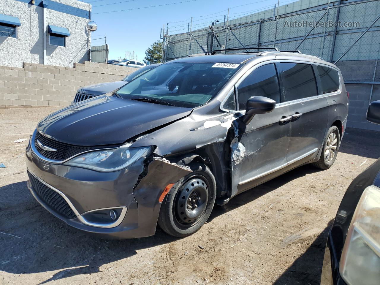 2017 Chrysler Pacifica Touring L Charcoal vin: 2C4RC1BG7HR535004