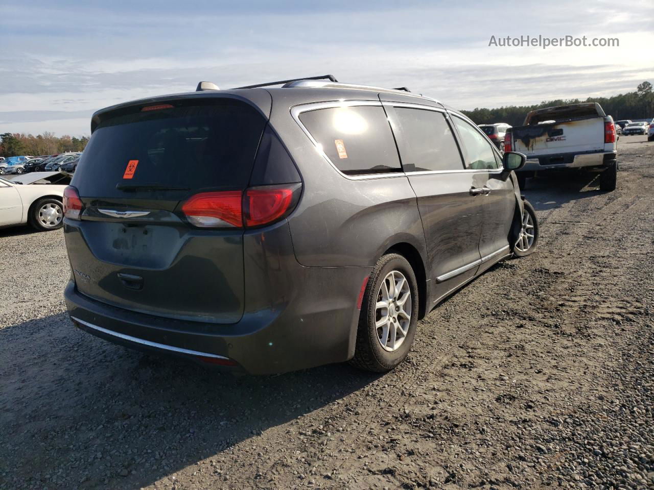 2020 Chrysler Pacifica Touring L Серый vin: 2C4RC1BG7LR279486