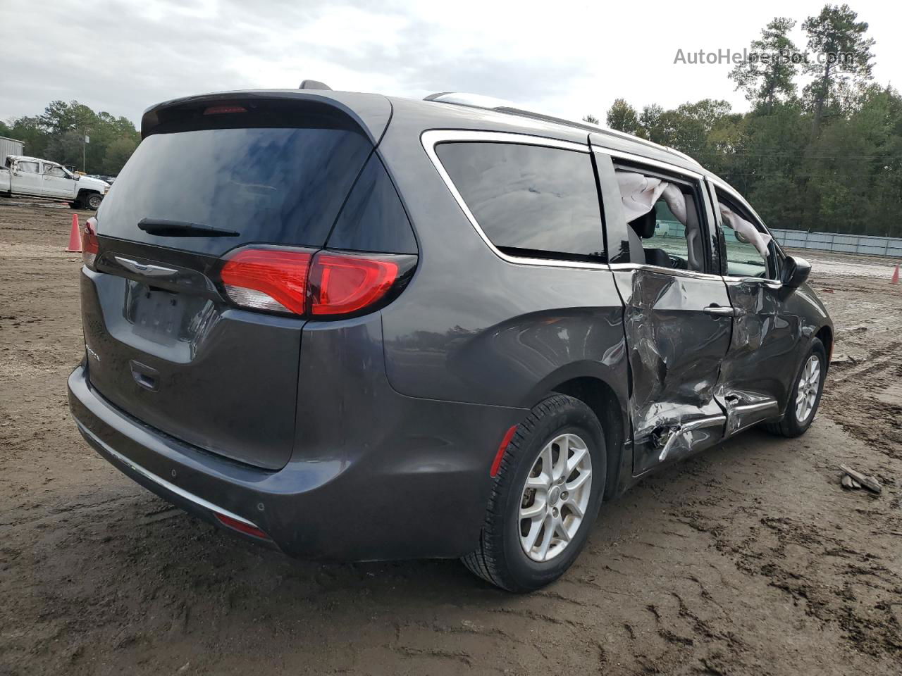 2020 Chrysler Pacifica Touring L Серый vin: 2C4RC1BG8LR106950