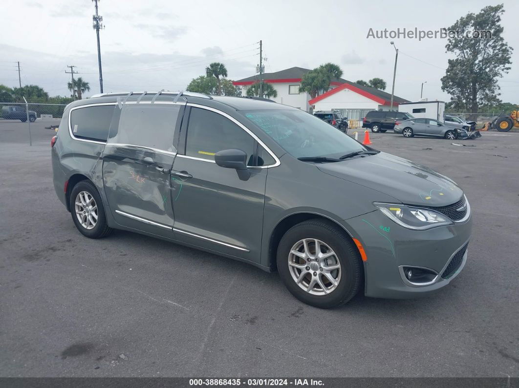 2020 Chrysler Pacifica Touring L Gray vin: 2C4RC1BG9LR247848