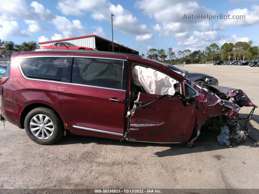 2017 Chrysler Pacifica Touring-l Maroon vin: 2C4RC1BGXHR509464