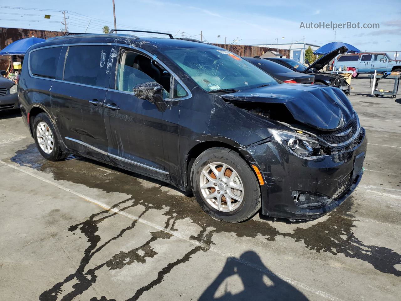 2020 Chrysler Pacifica Touring L Угольный vin: 2C4RC1BGXLR140078