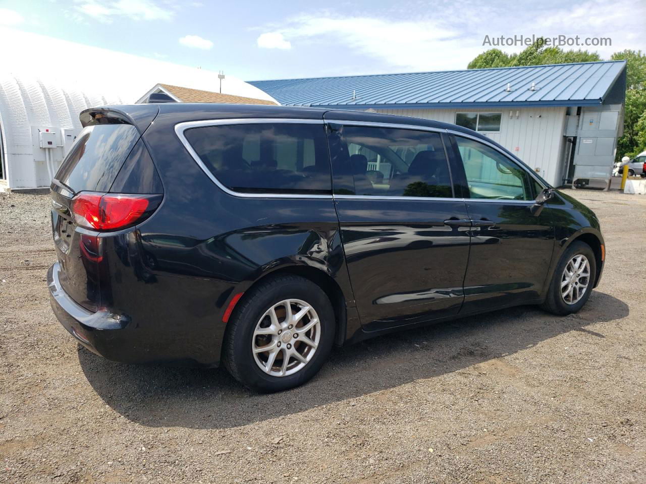 2017 Chrysler Pacifica Lx Black vin: 2C4RC1CG0HR565282