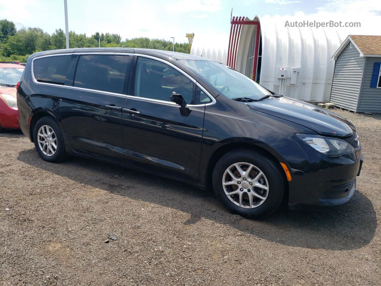 2017 Chrysler Pacifica Lx Black vin: 2C4RC1CG0HR565282