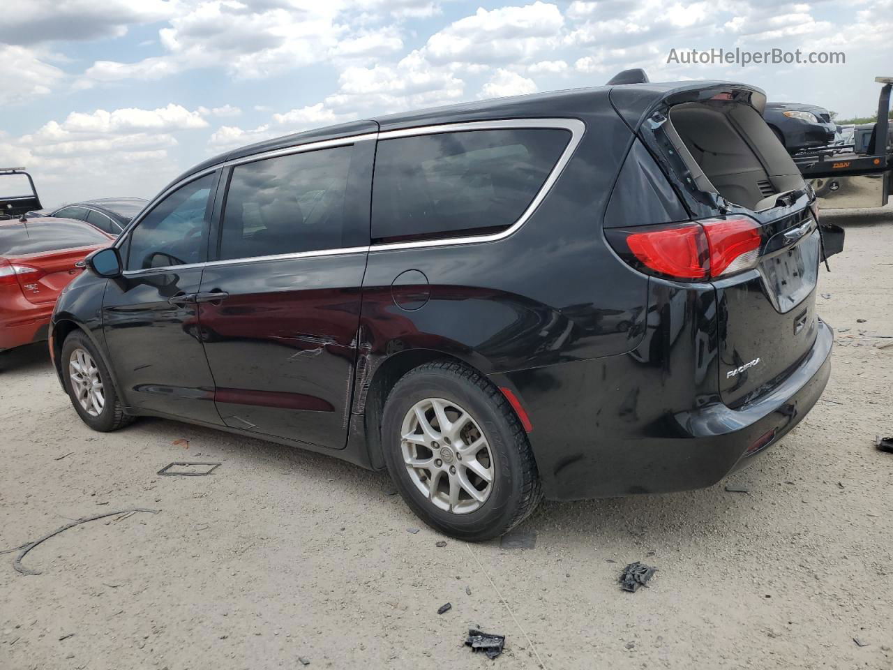 2017 Chrysler Pacifica Lx Black vin: 2C4RC1CG0HR571079