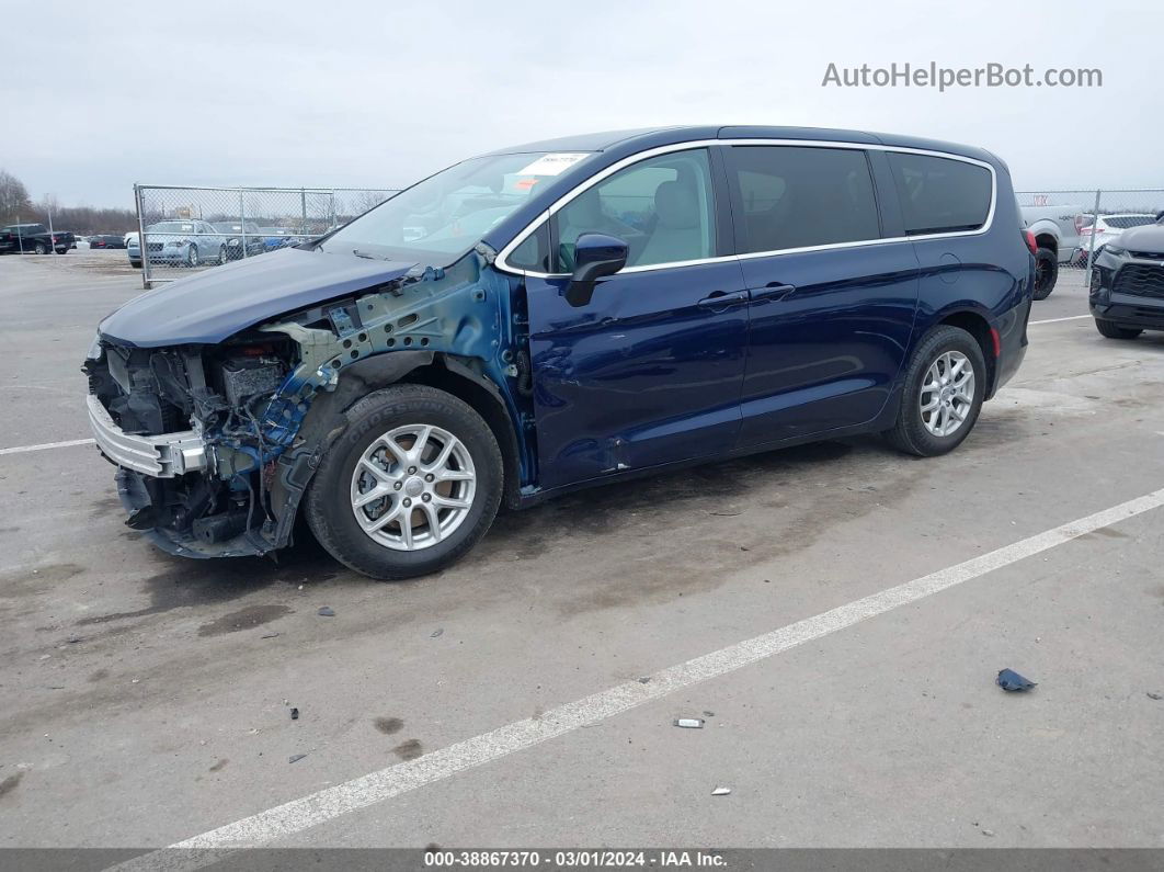 2017 Chrysler Pacifica Lx Синий vin: 2C4RC1CG0HR594362