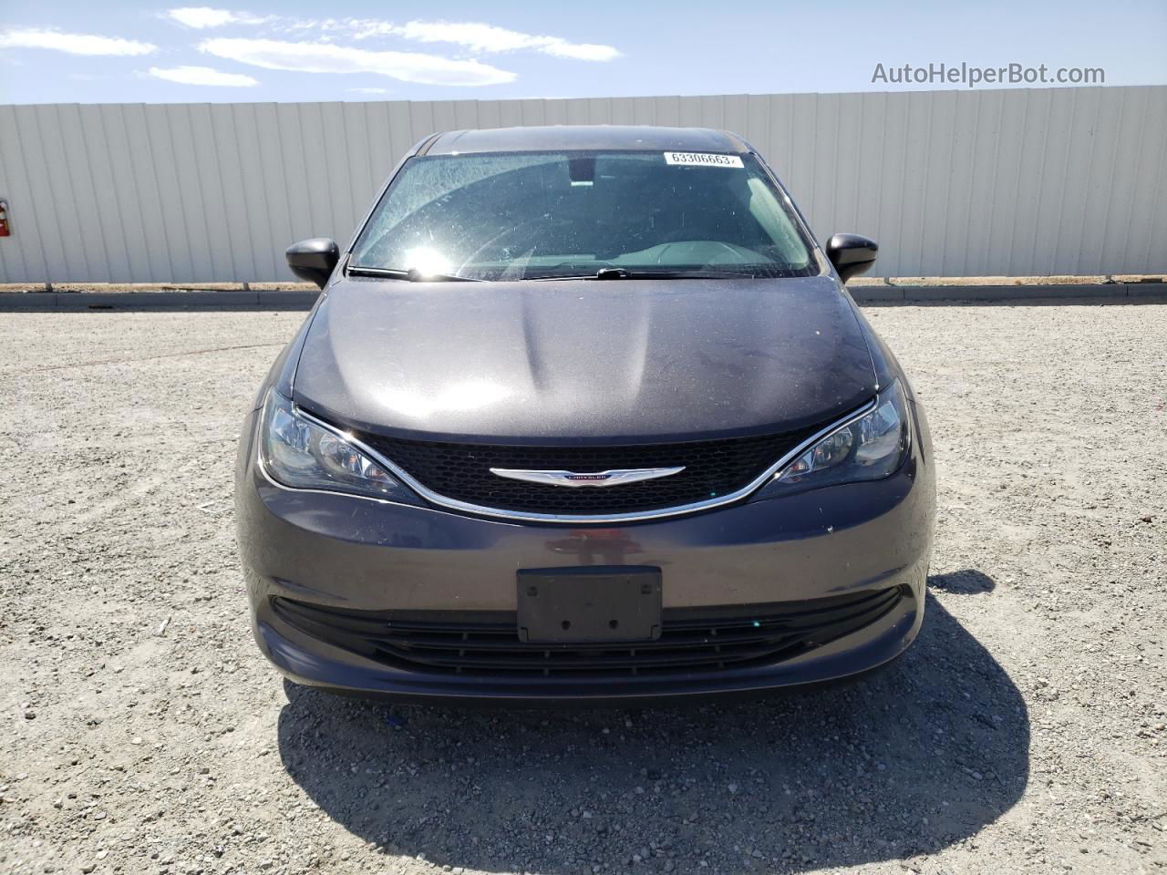 2020 Chrysler Voyager Lx Gray vin: 2C4RC1CG4LR234309