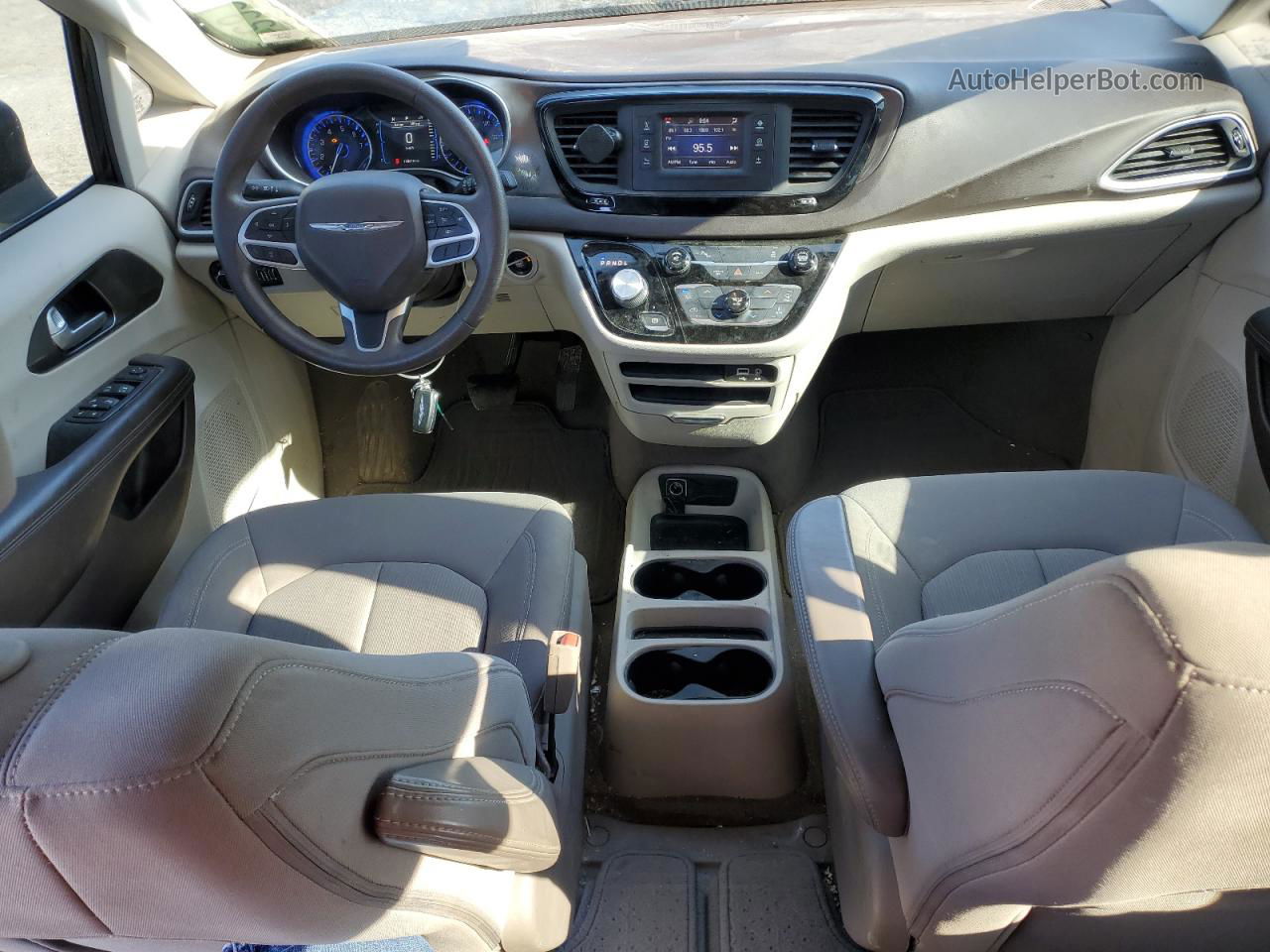 2017 Chrysler Pacifica Lx Черный vin: 2C4RC1CG5HR502808