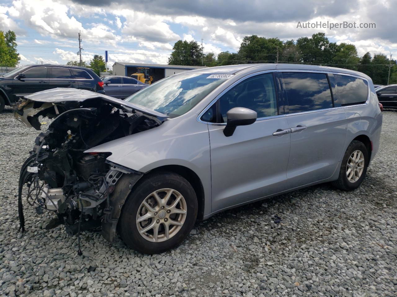 2020 Chrysler Voyager Lx Silver vin: 2C4RC1CG5LR277220