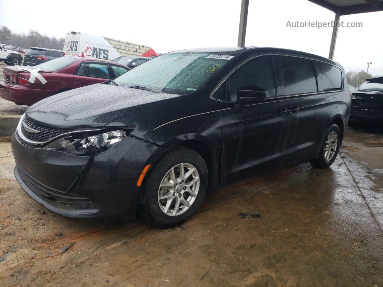 2017 Chrysler Pacifica Lx Black vin: 2C4RC1CG8HR522941