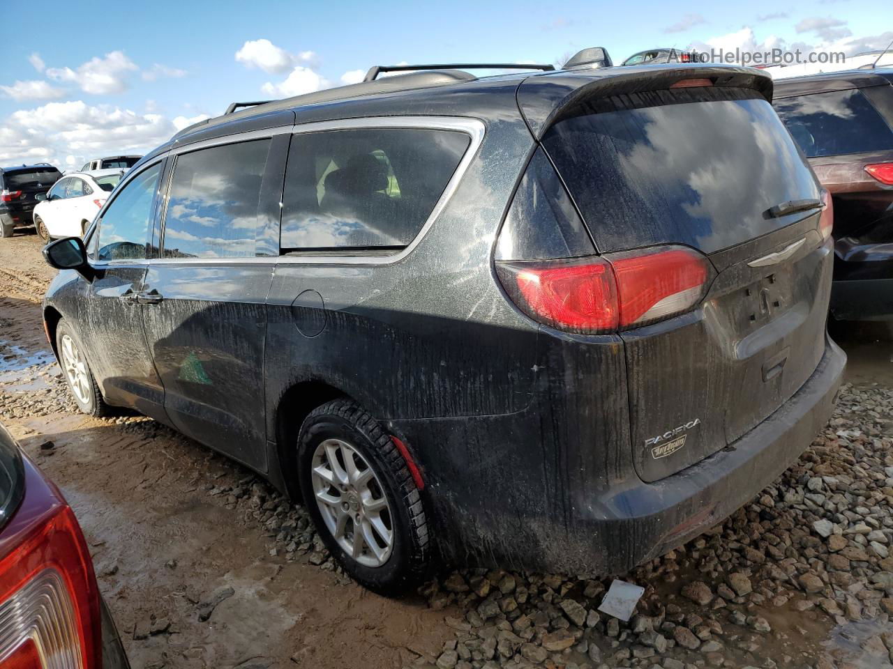 2017 Chrysler Pacifica Lx Черный vin: 2C4RC1CGXHR628758