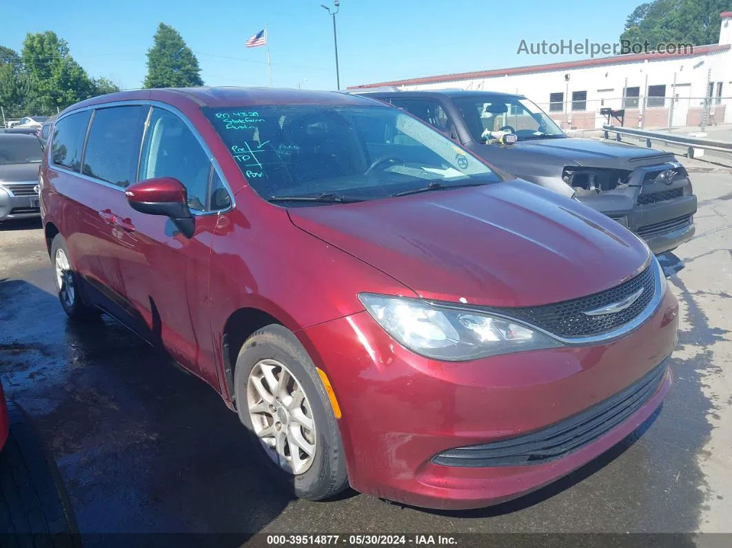 2017 Chrysler Pacifica Touring Бордовый vin: 2C4RC1DG0HR588575