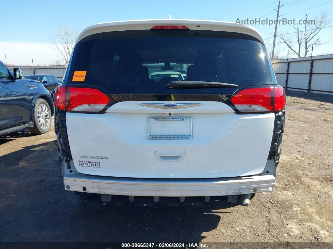 2020 Chrysler Voyager Lxi White vin: 2C4RC1DG0LR265488