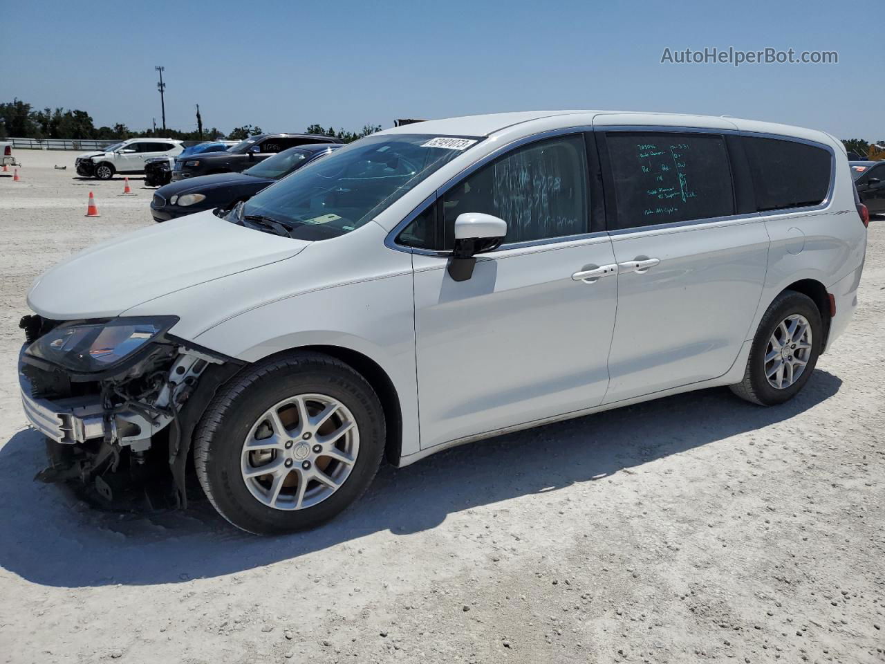 2017 Chrysler Pacifica Touring White vin: 2C4RC1DG1HR514078