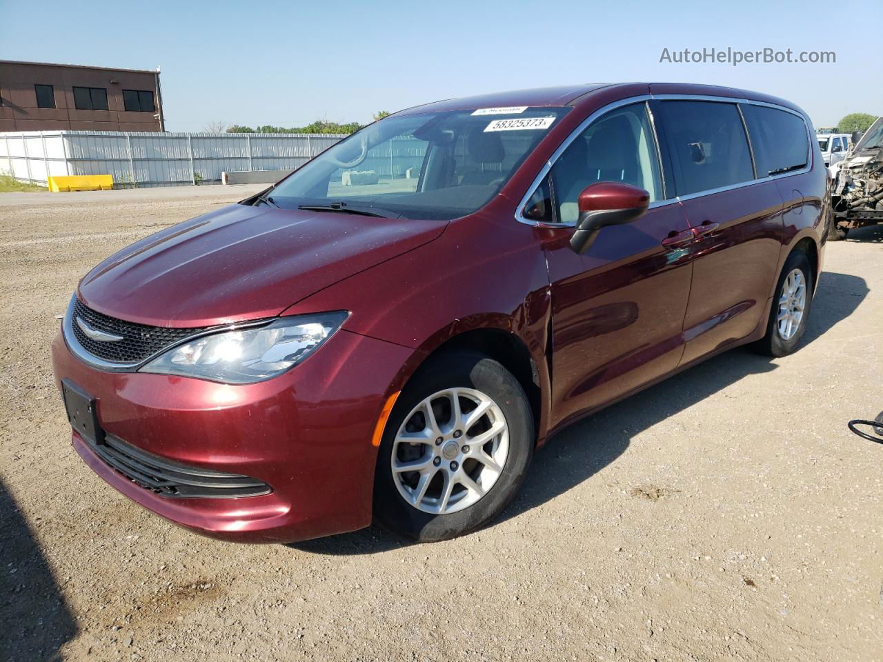 2017 Chrysler Pacifica Touring Red vin: 2C4RC1DG2HR702575