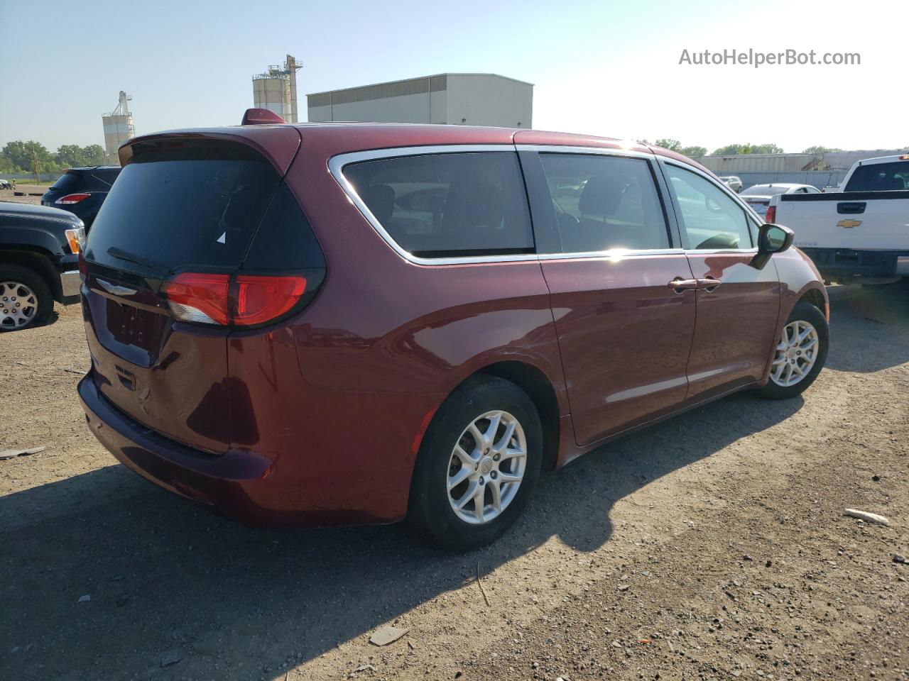 2017 Chrysler Pacifica Touring Red vin: 2C4RC1DG2HR702575