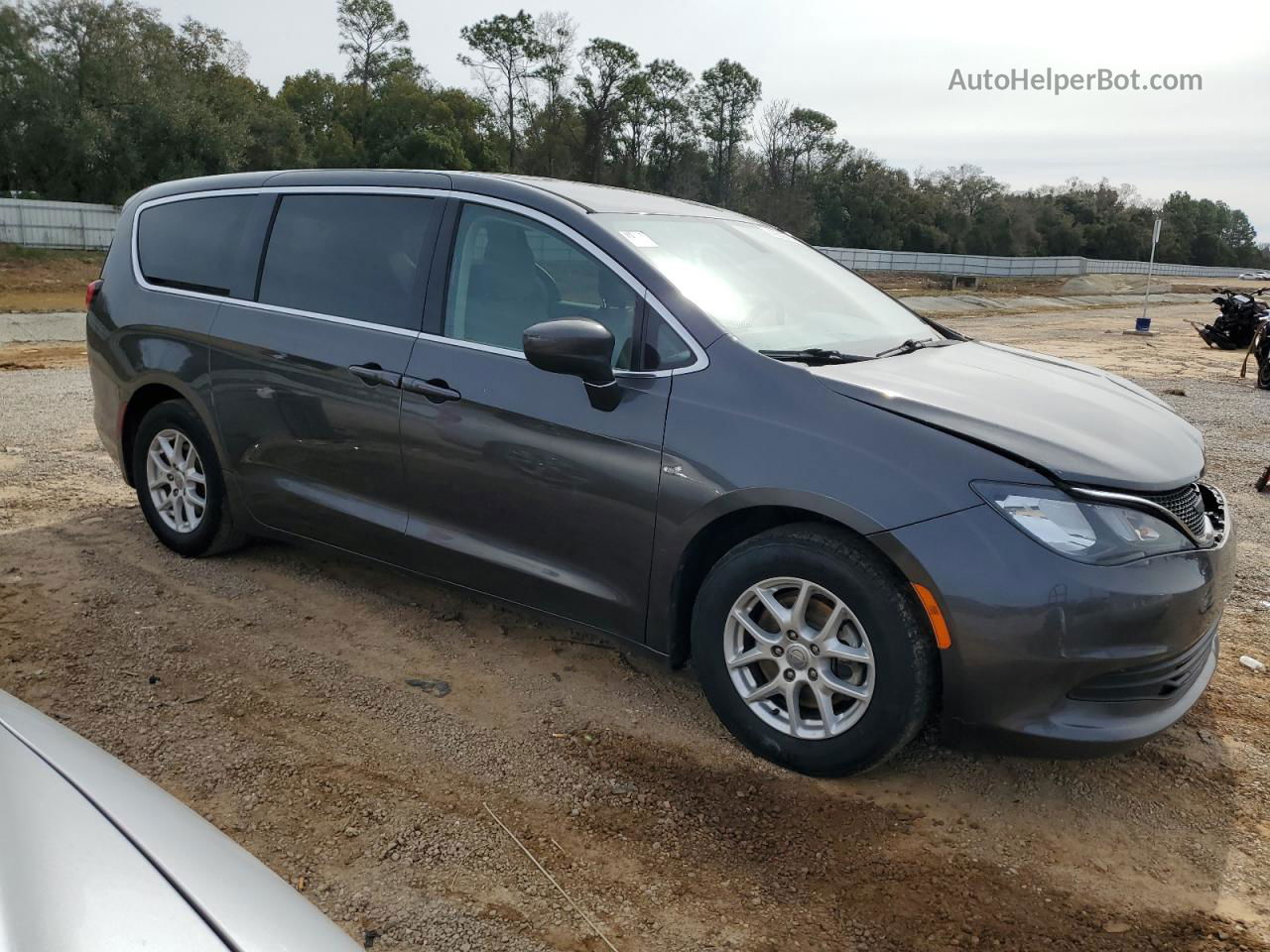 2017 Chrysler Pacifica Touring Угольный vin: 2C4RC1DG3HR502191