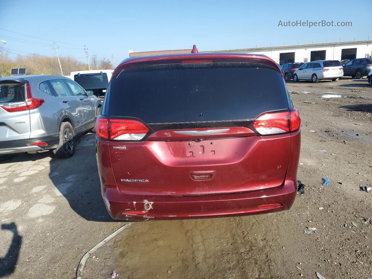 2017 Chrysler Pacifica Touring Red vin: 2C4RC1DG3HR663530