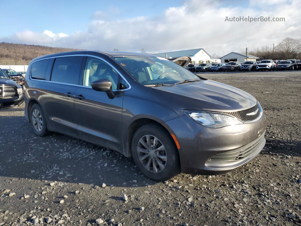 2017 Chrysler Pacifica Touring Угольный vin: 2C4RC1DG3HR713228