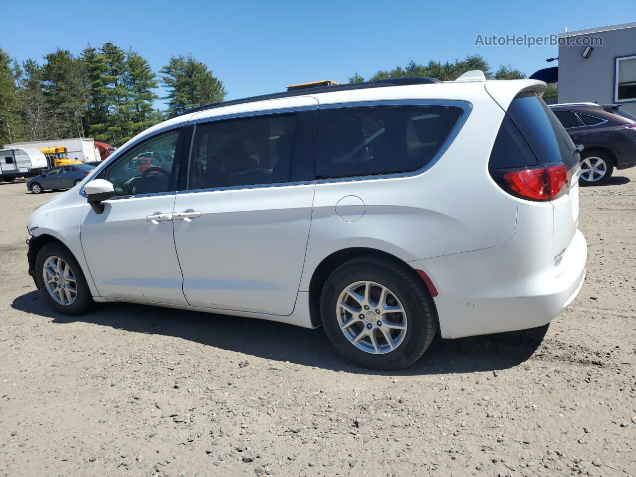 2020 Chrysler Voyager Lxi Белый vin: 2C4RC1DG3LR195792