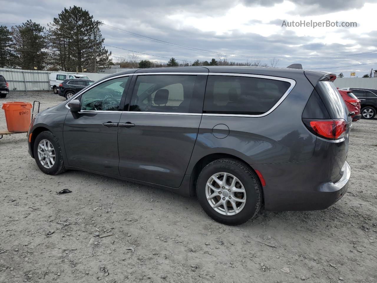 2017 Chrysler Pacifica Touring Серый vin: 2C4RC1DG4HR502703