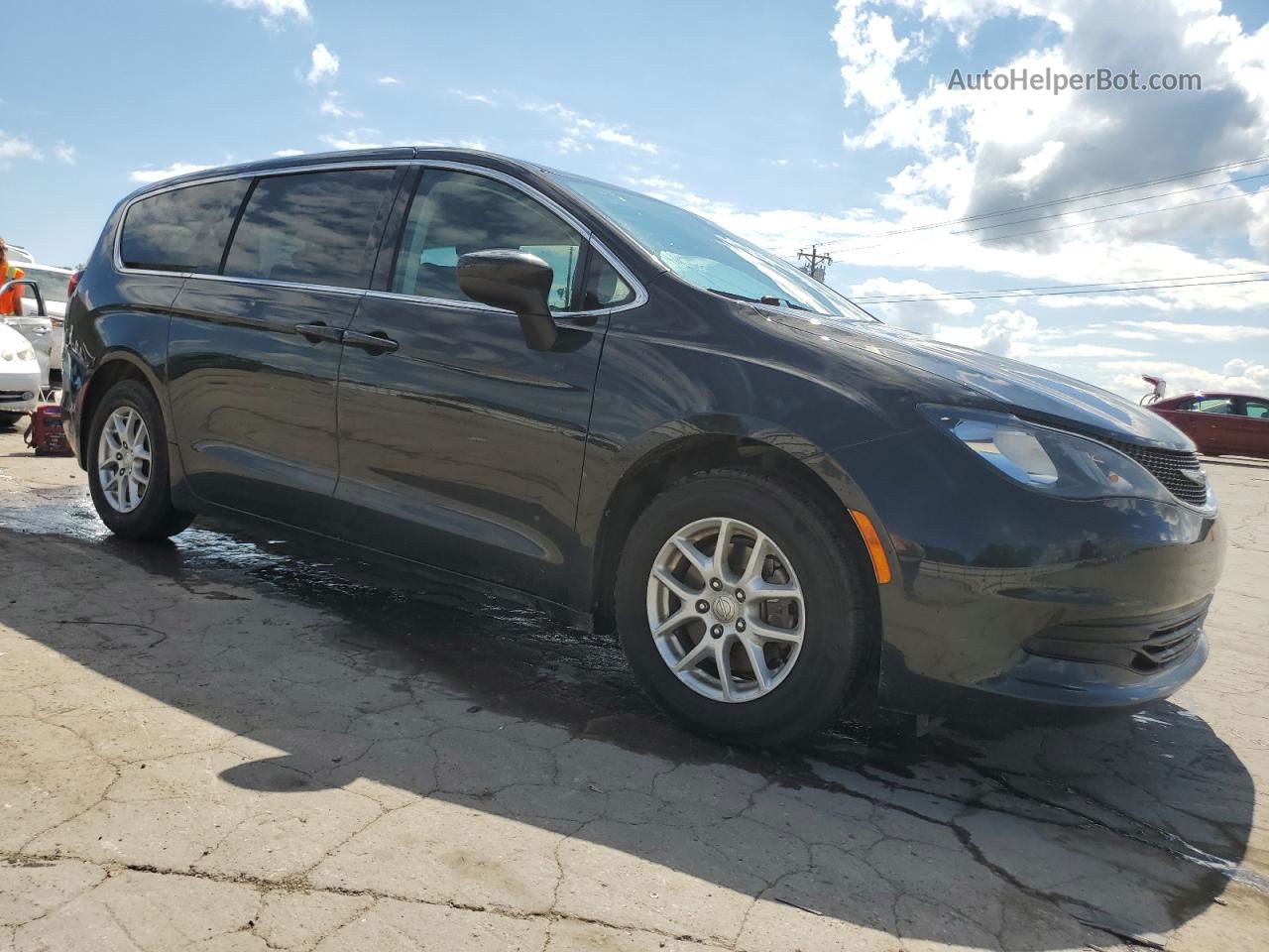 2017 Chrysler Pacifica Touring Black vin: 2C4RC1DG4HR689182