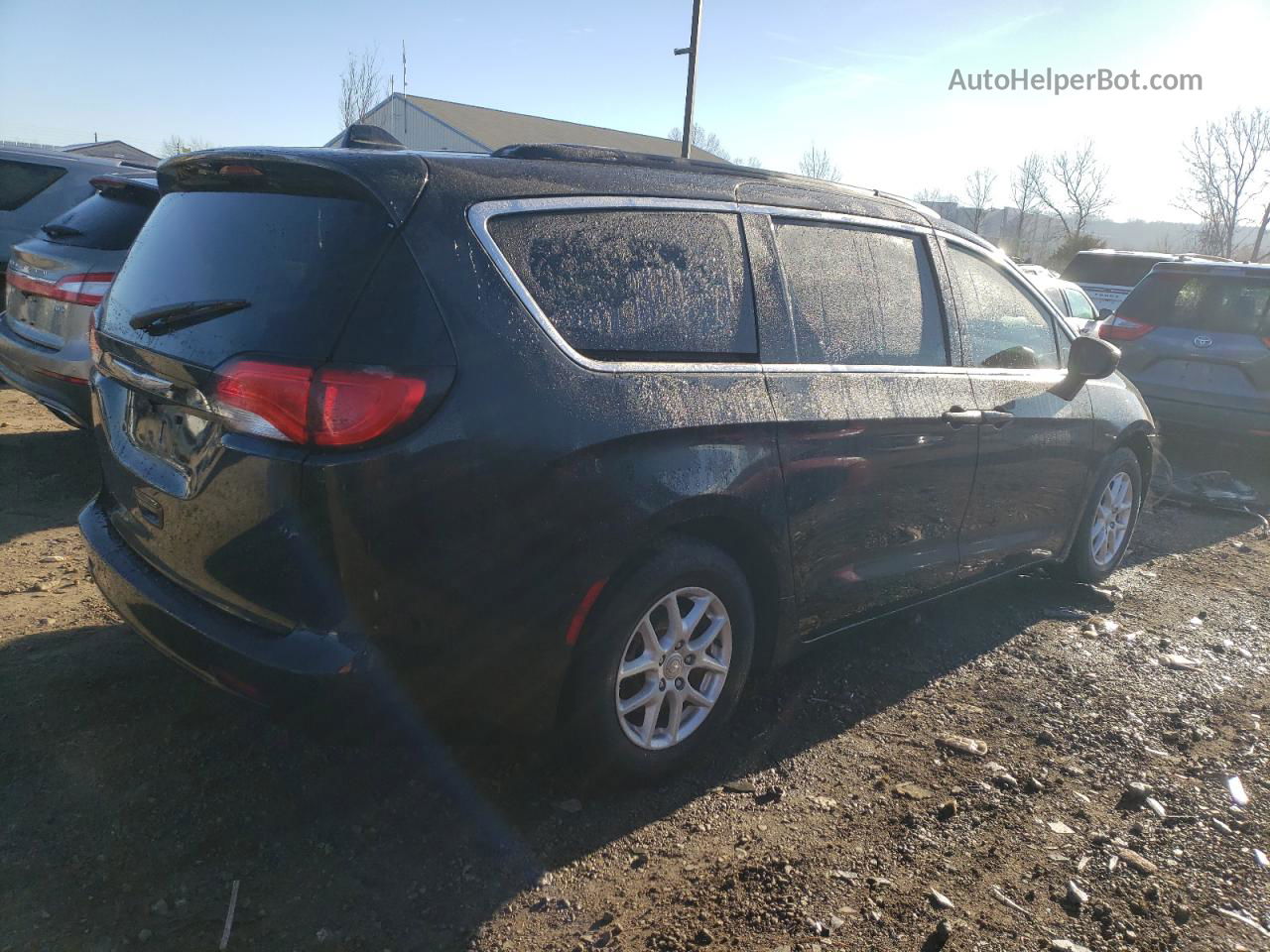 2020 Chrysler Voyager Lxi Black vin: 2C4RC1DG4LR176684