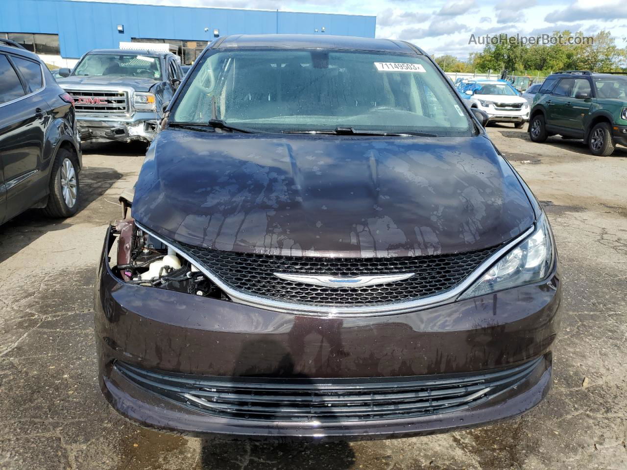 2017 Chrysler Pacifica Touring Black vin: 2C4RC1DG5HR529179