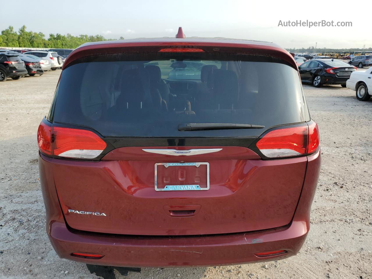 2017 Chrysler Pacifica Touring Burgundy vin: 2C4RC1DG6HR836814