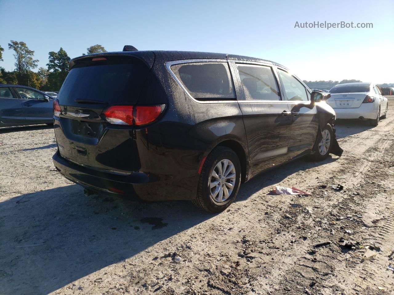 2017 Chrysler Pacifica Touring Черный vin: 2C4RC1DG7HR532164