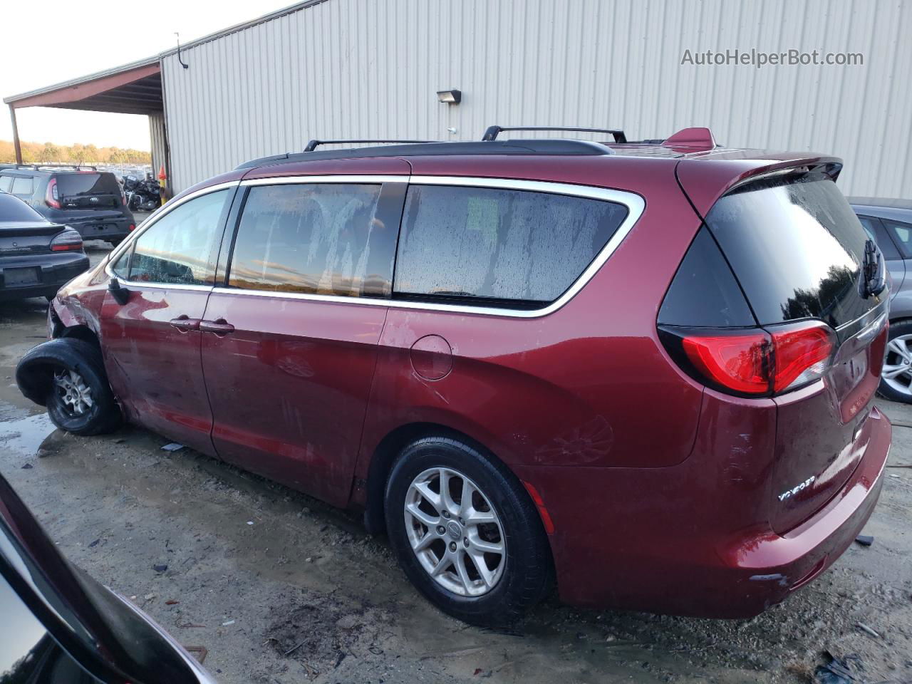 2020 Chrysler Voyager Lxi Бордовый vin: 2C4RC1DG8LR163615